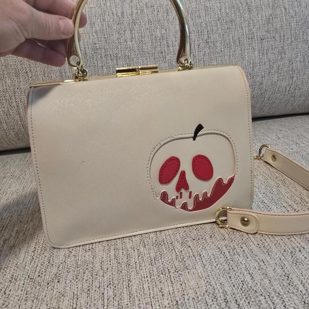 Loungefly X Disney Snow White Poison Apple Villains Handbag - Picture 2 of 10